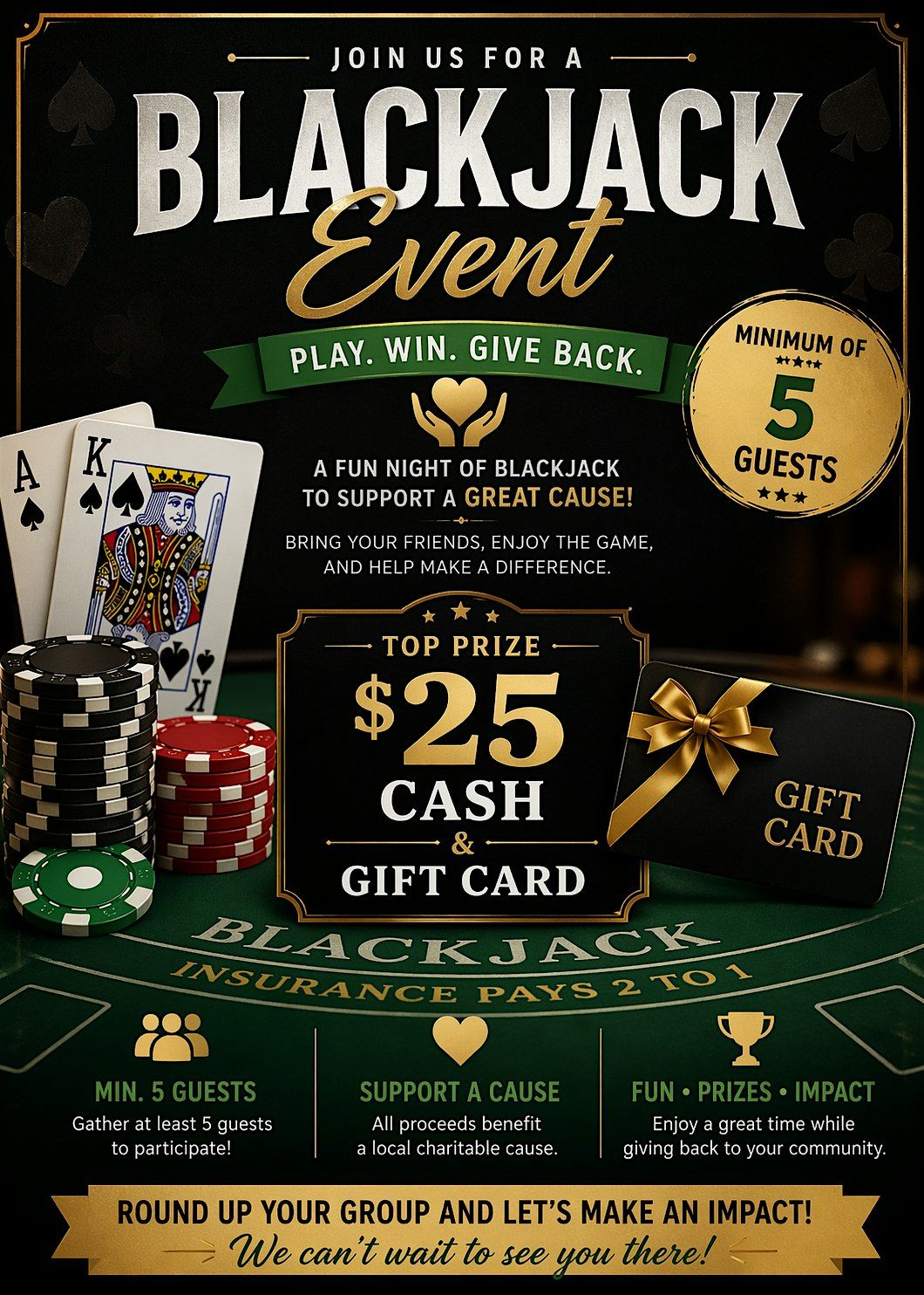 charitable Black Jack