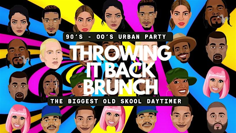 THROWING IT BACK BRUNCH 90's\/00's - SAT 2 NOVEMBER - MANCHESTER