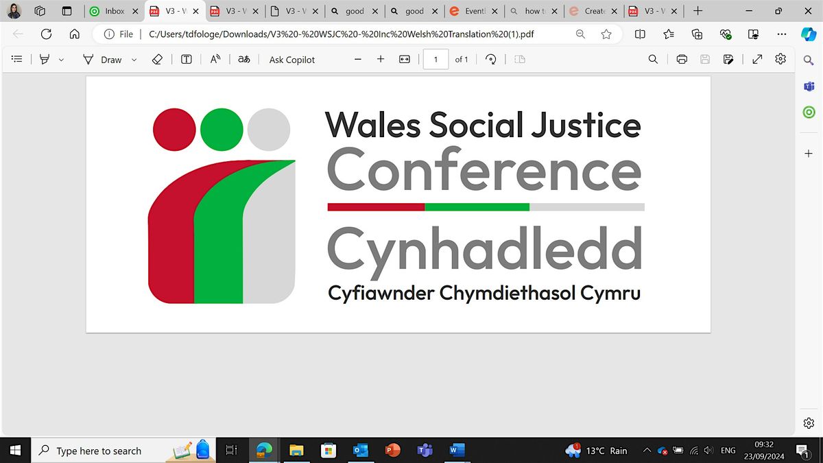 Wales Social Justice Conference (WSJC)