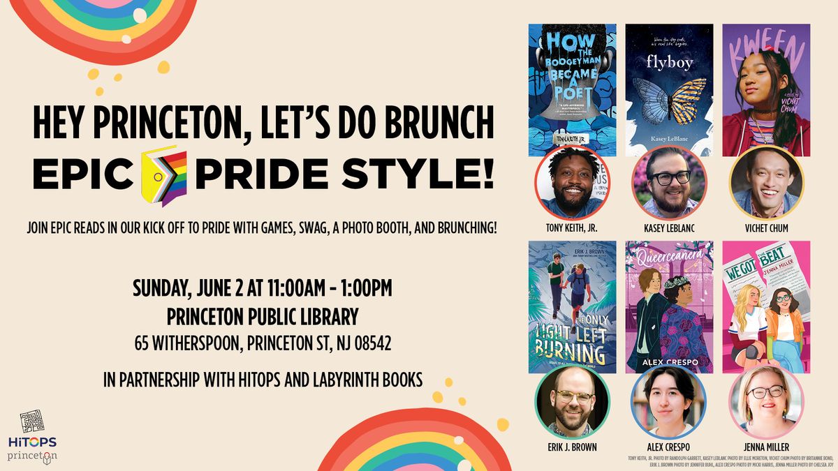 Book Brunch: Epic Pride Author Panel