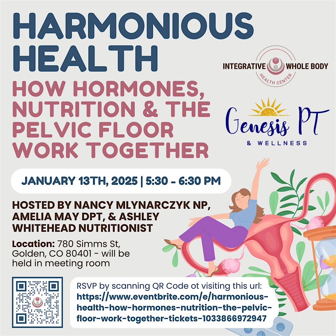 Harmonious Health: How hormones, nutrition & the pelvic floor work together