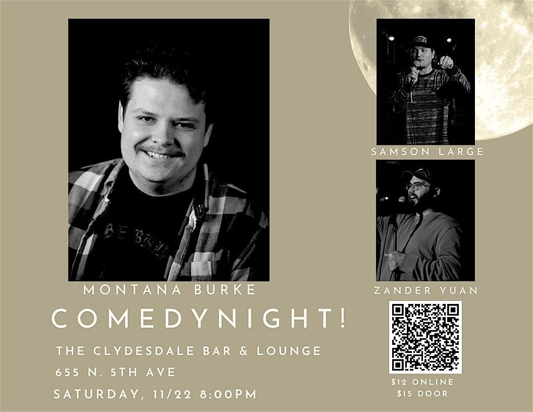 Comedy Night at Clydesdale Bar & Lounge!
