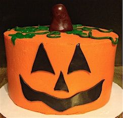 Halloween  Jack o LanternCake Decorating (Adult and Child)