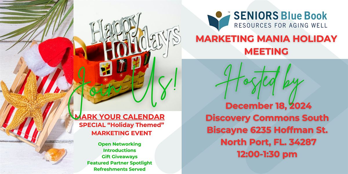 Charlotte County Marketing Mania Holiday Meeting