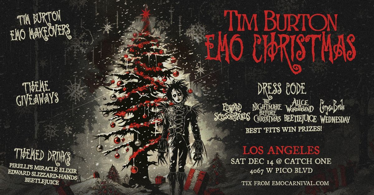 Tim Burton Emo Christmas - Emo Night Los Angeles