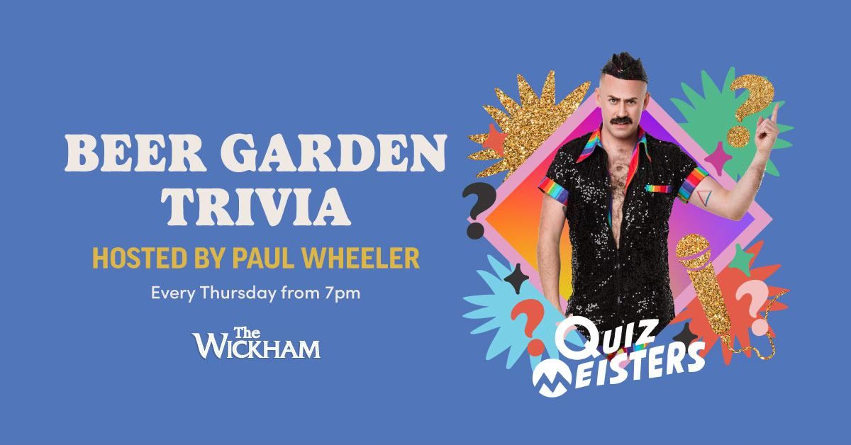 Beer Garden Trivia With Paul Wheeler