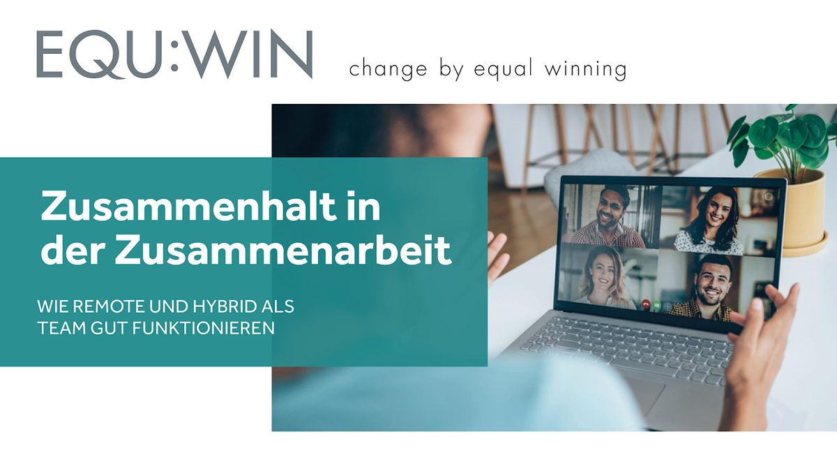 Zusammenhalt In Der Zusammenarbeit-remote Und Hybrid Als Team ...