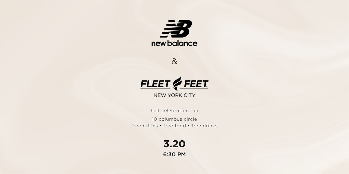 Fleet Feet NYC's Half Celebration Run with New Balance