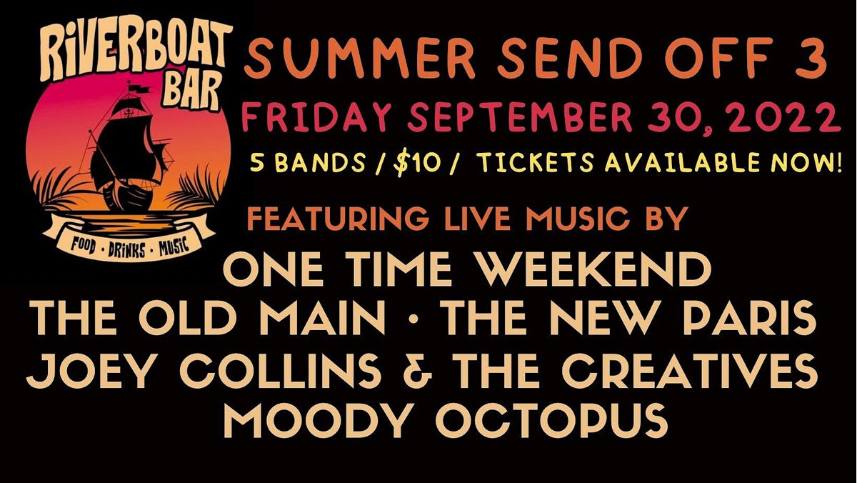 Alex Bay Summer Send Off 3 at The Riverboat Bar, Riverboat Bar