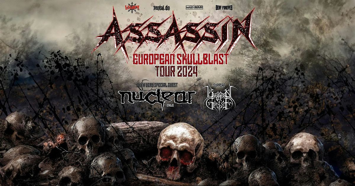 ASSASSIN-D |NUCLEAR-CHILE | BURDEN OF GRIEF@RAGNAROK LIVE CLUB,B-3960 BREE