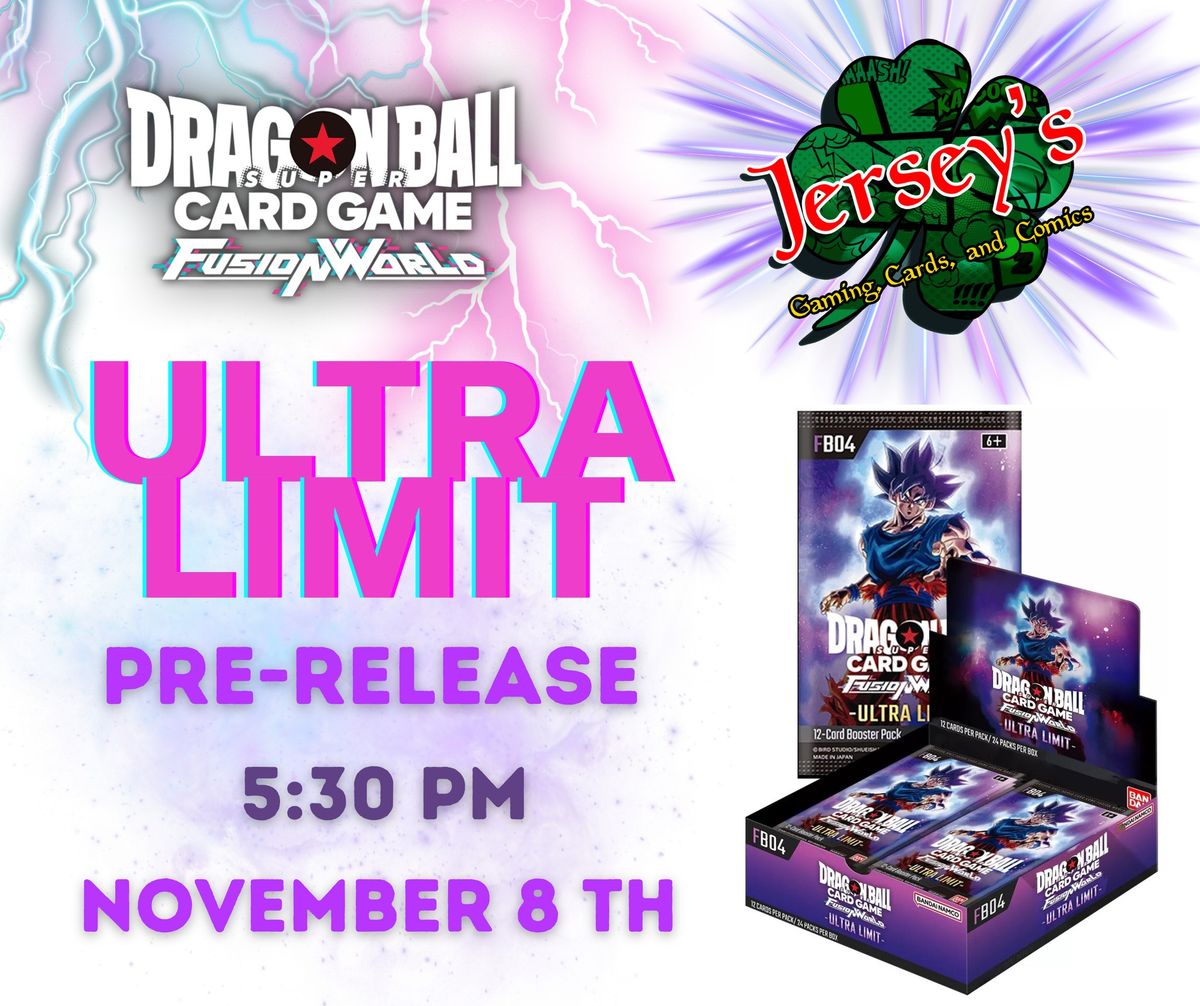 Dragon Ball Fusion World: Ultra Limit PRE-RELEASE