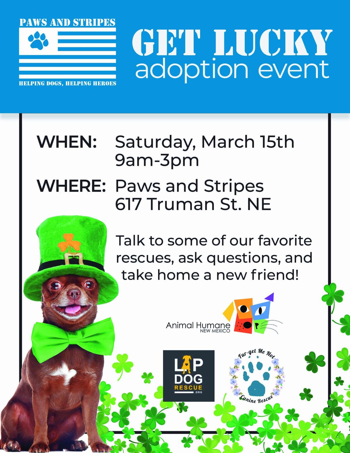 Get Lucky! Adoption Event 