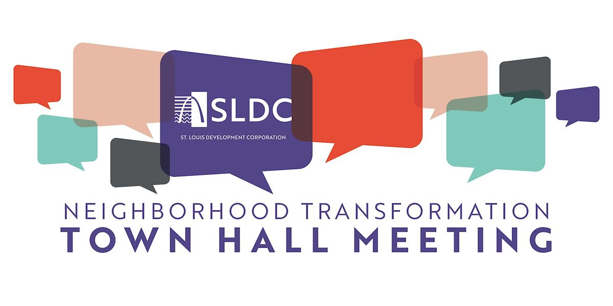 Join Us for a Neighborhood Transformation Town Hall Meeting on October 8!