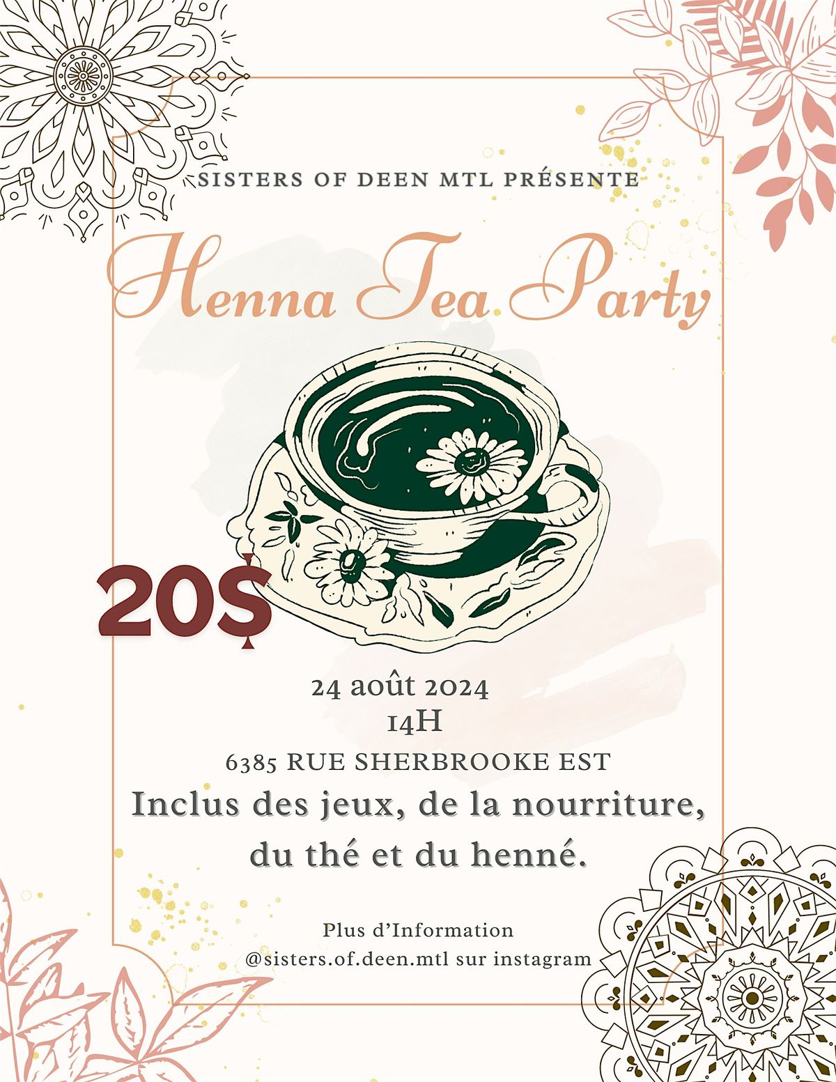 Henna Tea Party