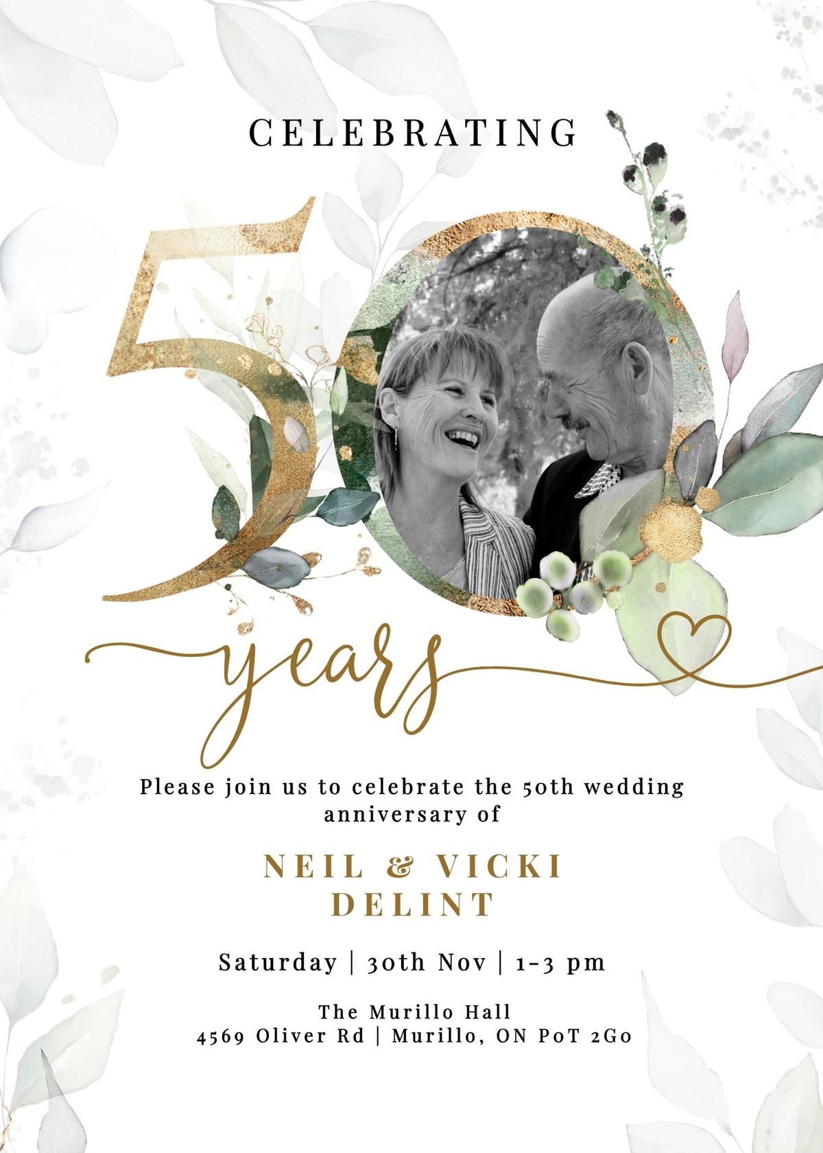 Neil & Vicki\u2019s 50th Anniversary Celebration 