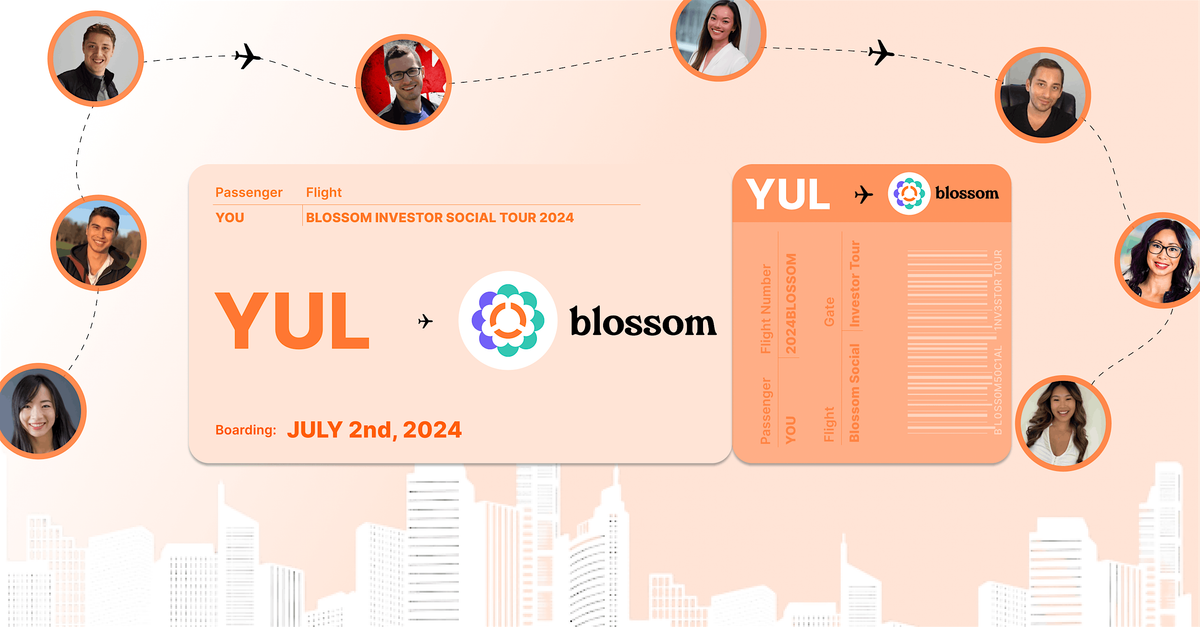 Blossom Investor Social Montreal 2024