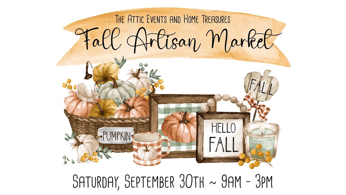 Fall Market Copper Sign Fall Artisan Market, 319 W Olive Ave, Monrovia, 30 September 2023