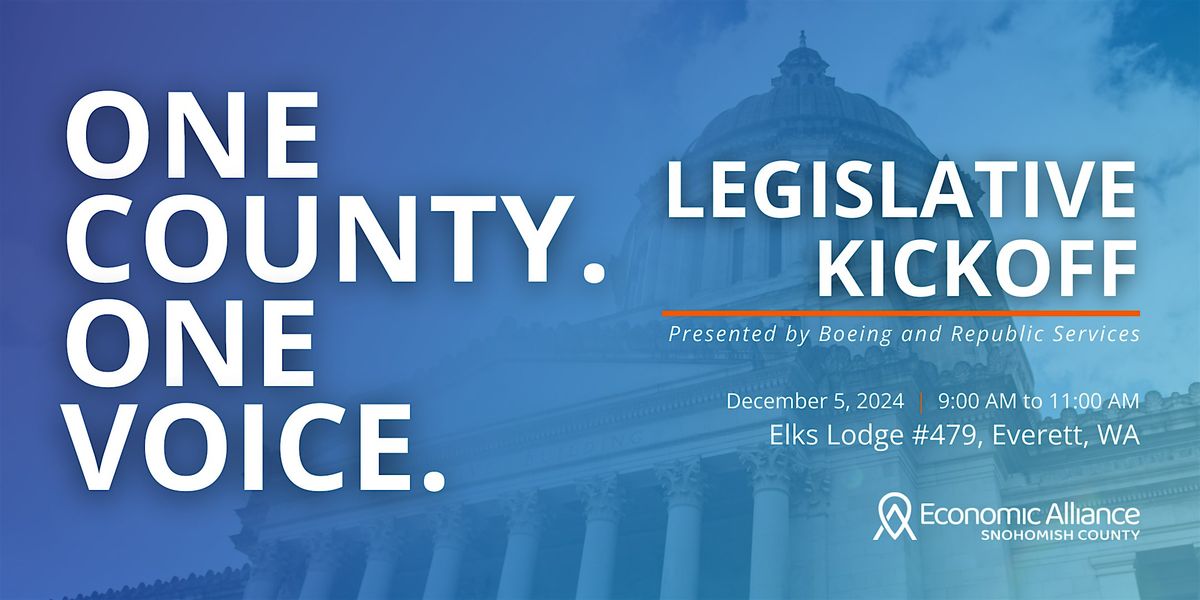 Legislative Kickoff