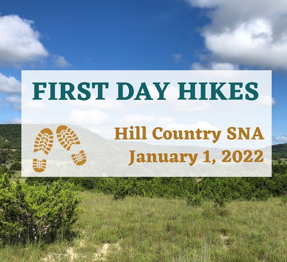 First Day Hike 2.6 Miles, 10600 Bandera Creek Rd, 1 January 2022