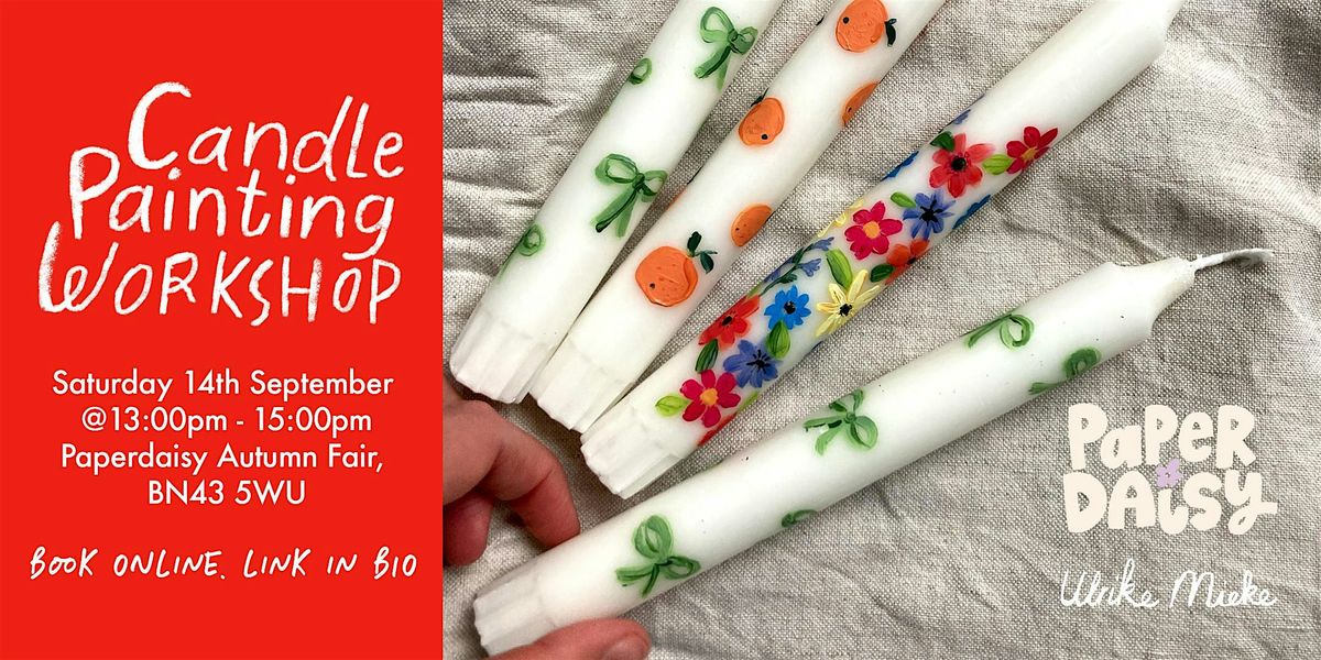 Candle Painting Workshop