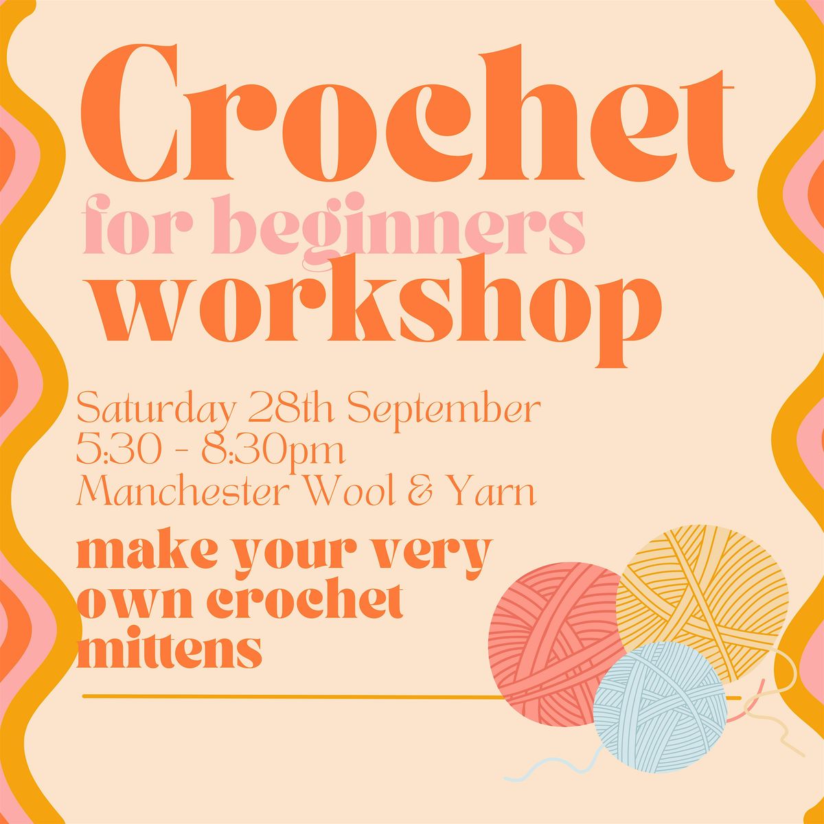 Beginners Crochet | Mittens workshop