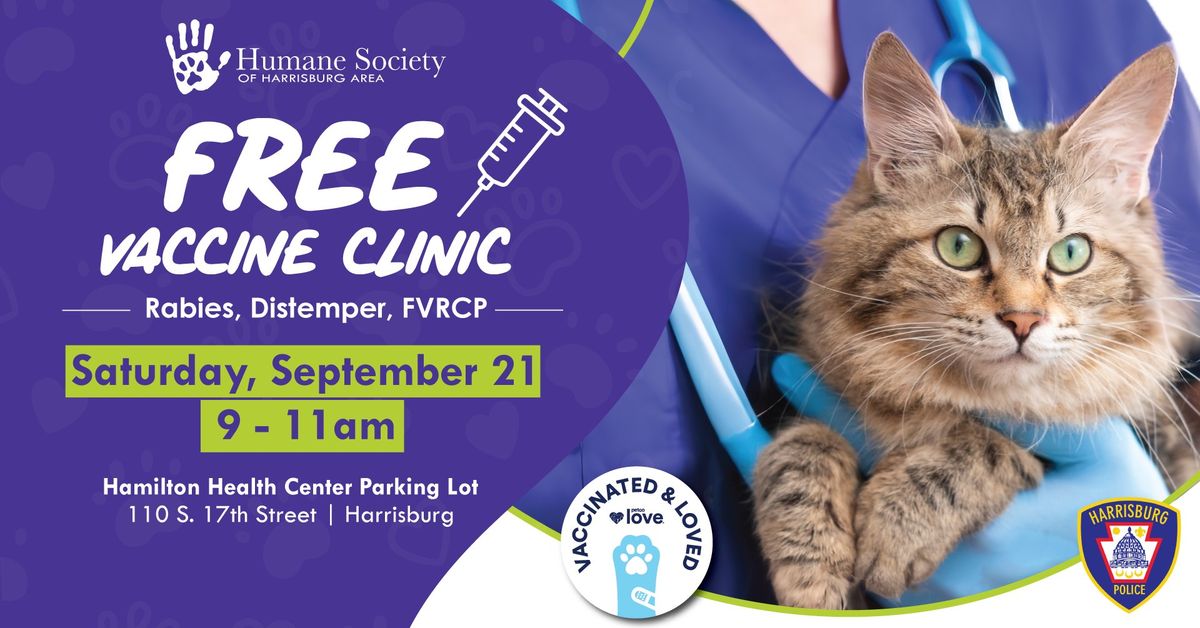 Free Pet Vaccine Clinic