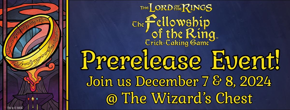 The Fellowship of the Ring Trick-Taking Game Prerelease