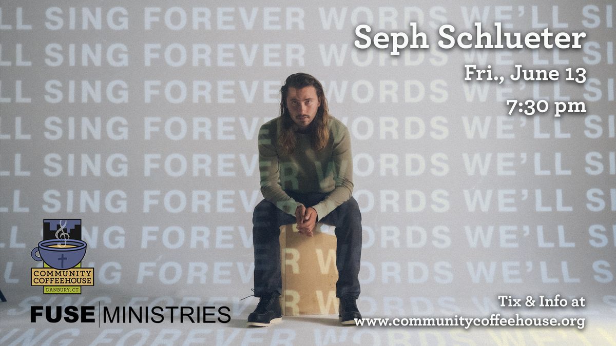 Seph Schlueter at the Community Coffeehouse