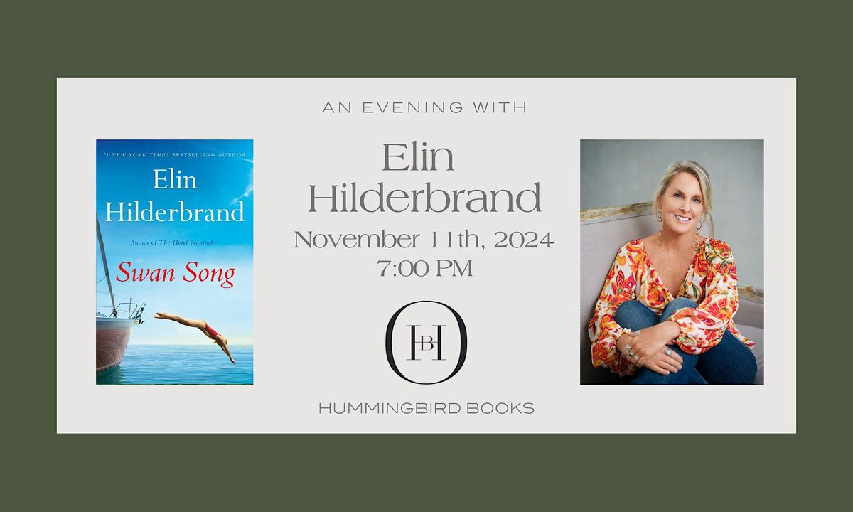 An Evening with NYT Bestselling Author Elin Hilderbrand