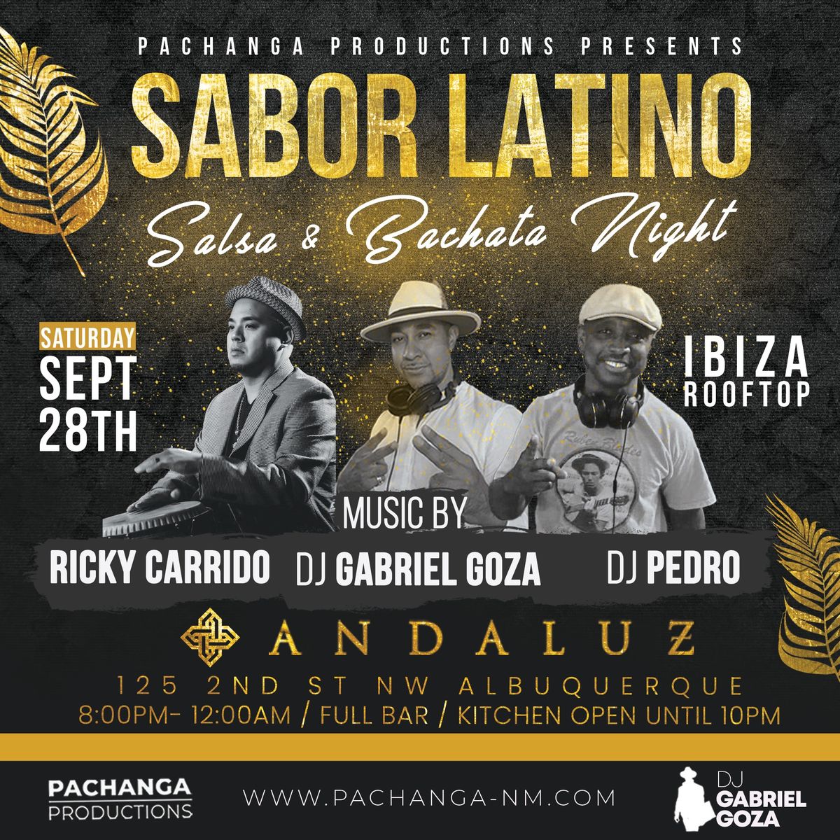 SABOR LATINO - Salsa & Bachata Night @ Ibiza Rootop - Hotel Andaluz