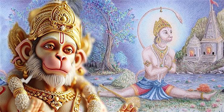 Go Hanuman! (Deep Dive into Hanumanasana and Hanuman Chalisa)