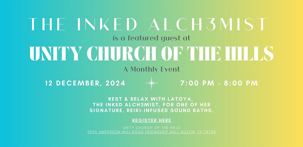 GROUNDED GATHERINGS with The Inked Alch3mist (Reik-Infused Sound Baths)