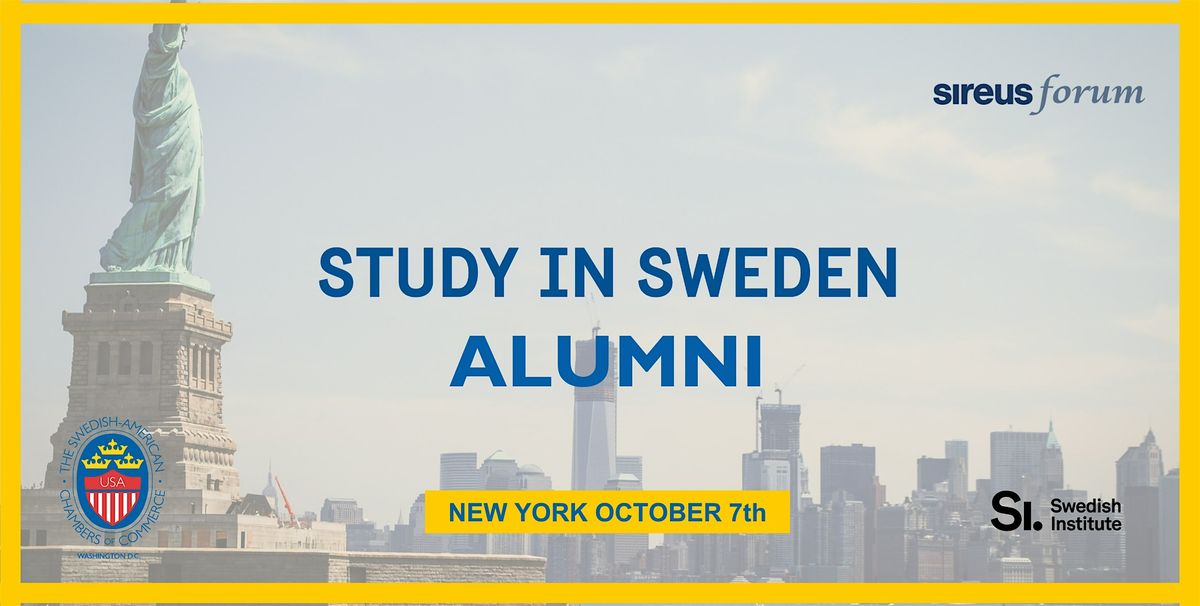 STUDY IN SWEDEN ALUMNI