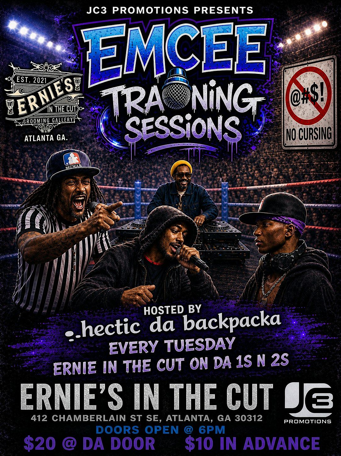 Emcee Training Sessions