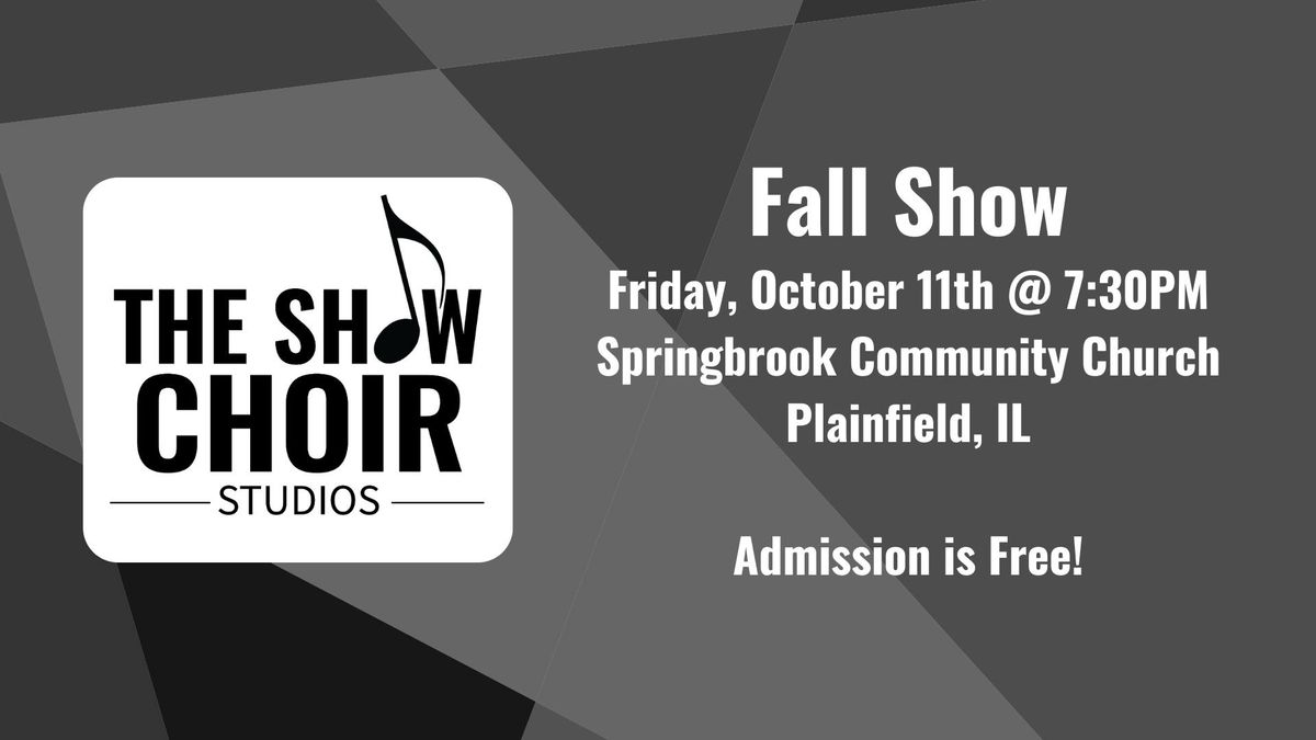 The Show Choir Studios Fall Show