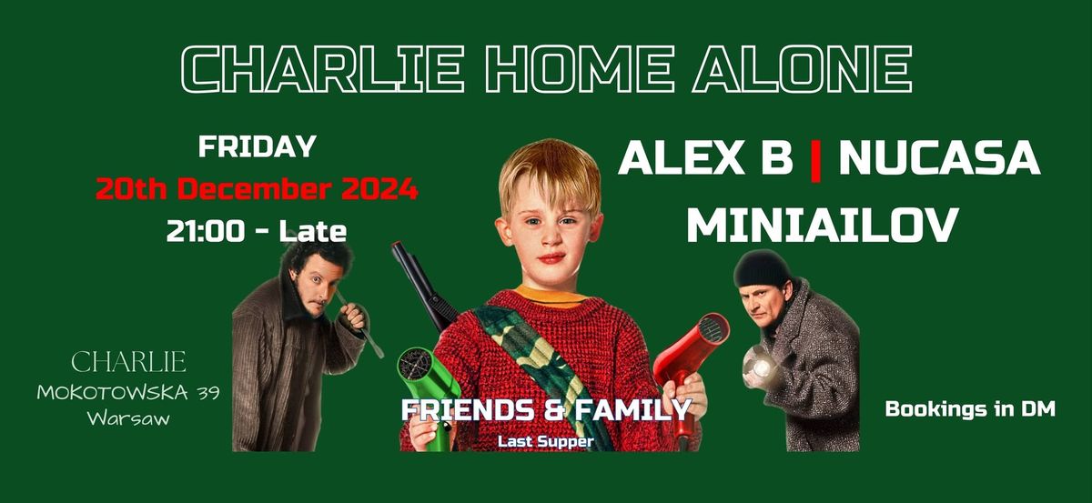 Charlie Home Alone - Last Supper 