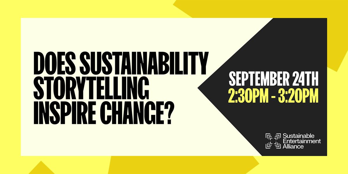 Does Sustainability Storytelling Inspire Change?