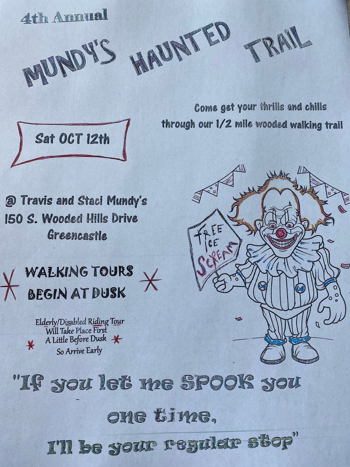 Mundy's Haunted Trail