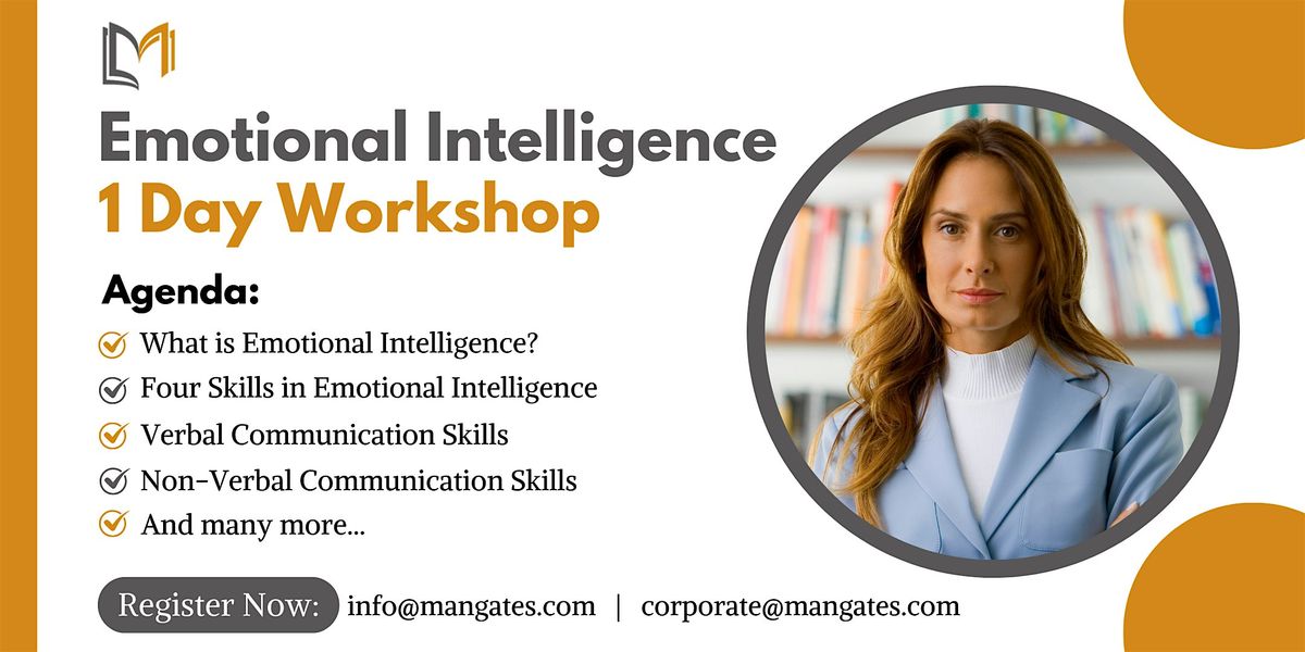 Emotional Intelligence 1 Day Workshop in New York City, NY - Jun 28th, 2024