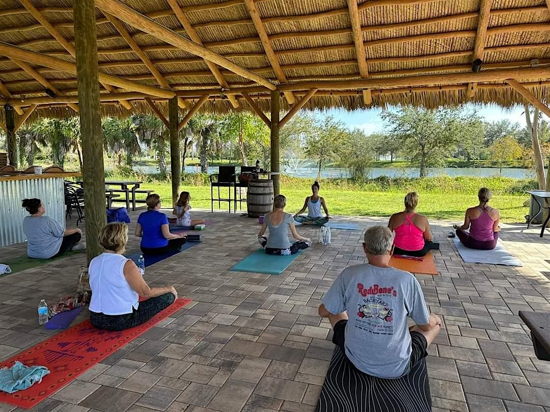 Yoga Under The Tiki