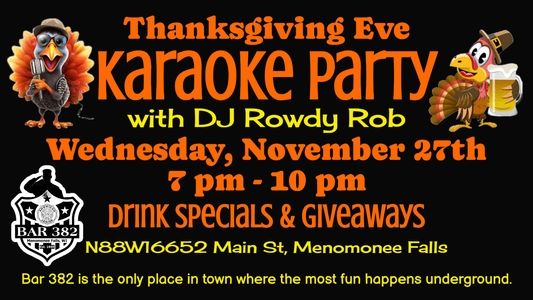 Thanksgiving Eve Karaoke Party