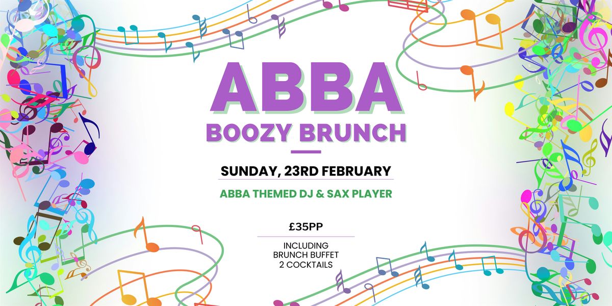 ABBA Themed Boozy Brunch with DJ & Sax Player