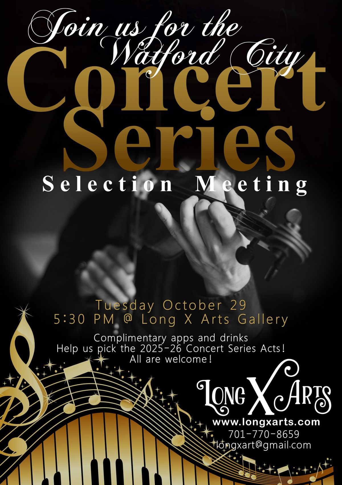 Concert Series Selection Meeting