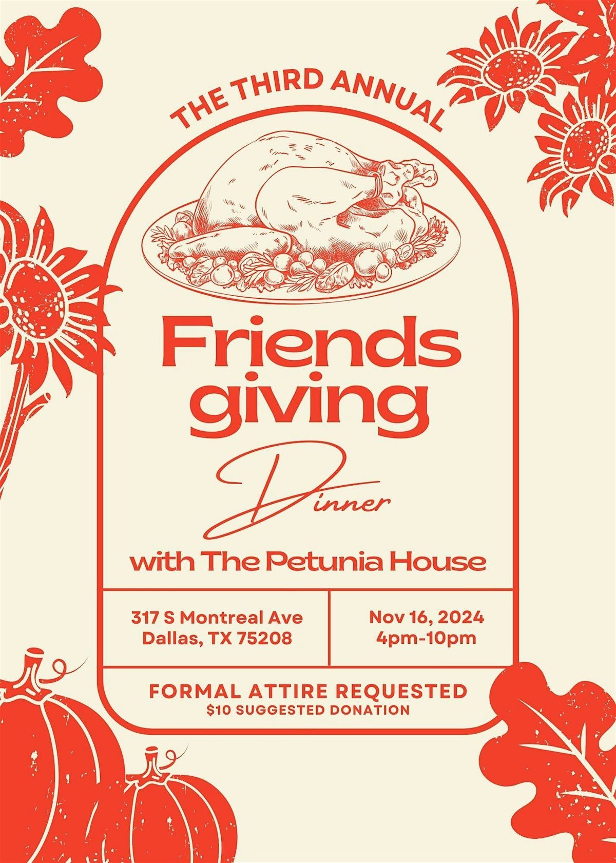 A Petunia Friendsgiving!