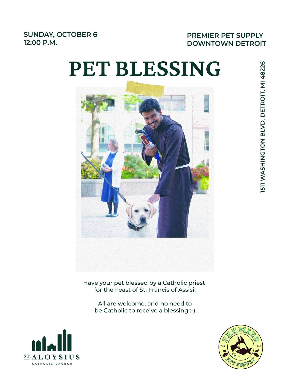 Blessing Of The Pets!