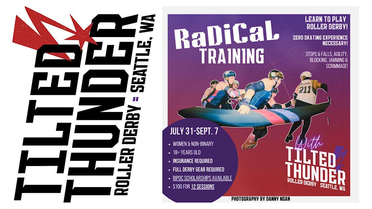 Tilted Thunder Roller Derby Camp