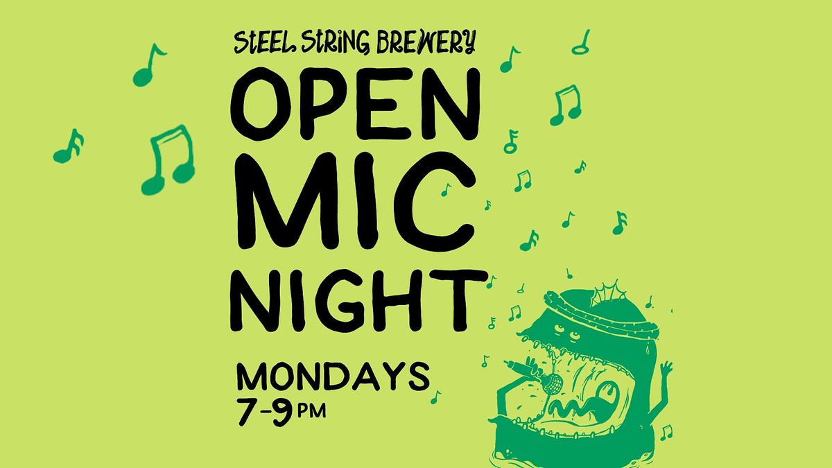 Open Mic Night at the Taproom!, Steel String Brewery Carrboro, 31
