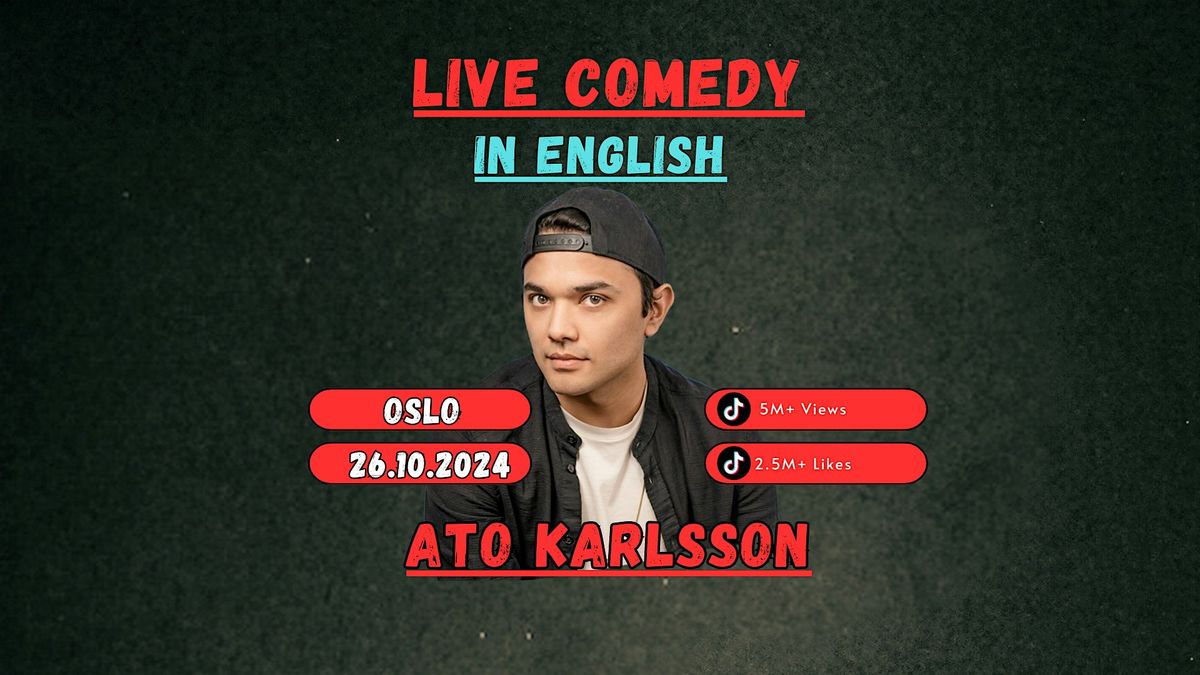 Ato Karlsson - Oslo - ENGLISH 26th October