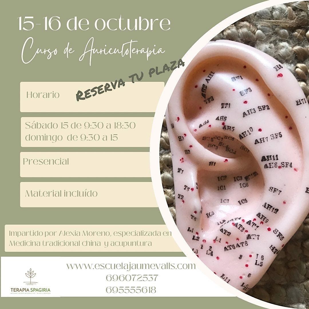 Curso De Auriculoterapia (15 Horas), C/ De Sicília, 253, Barcelona, 15 ...