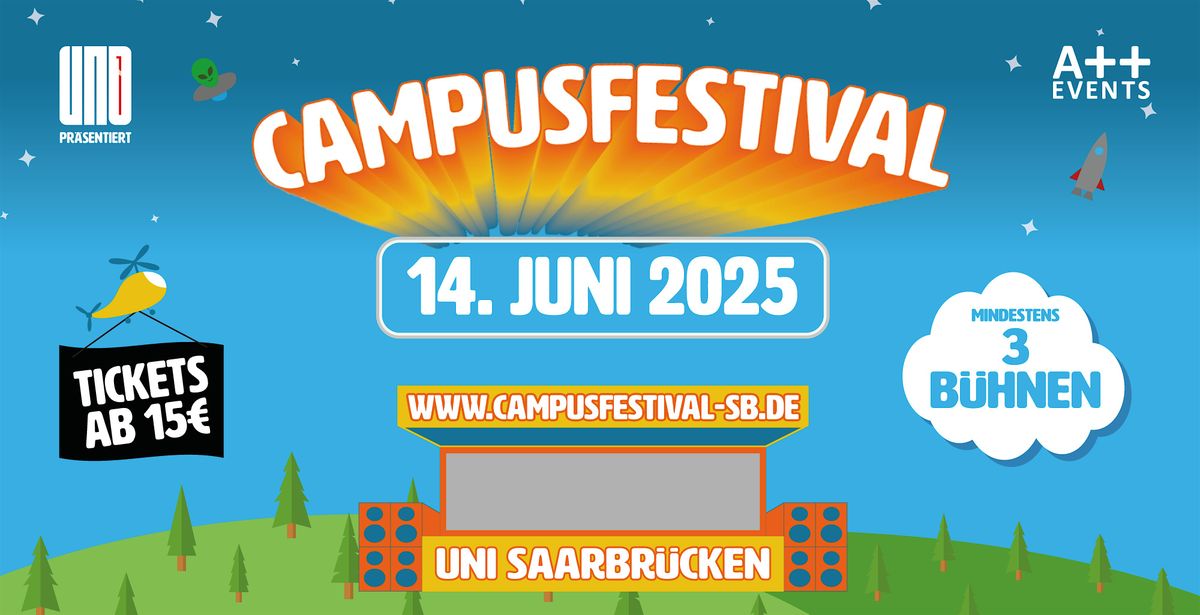 Campusfestival Saarbr\u00fccken 2025